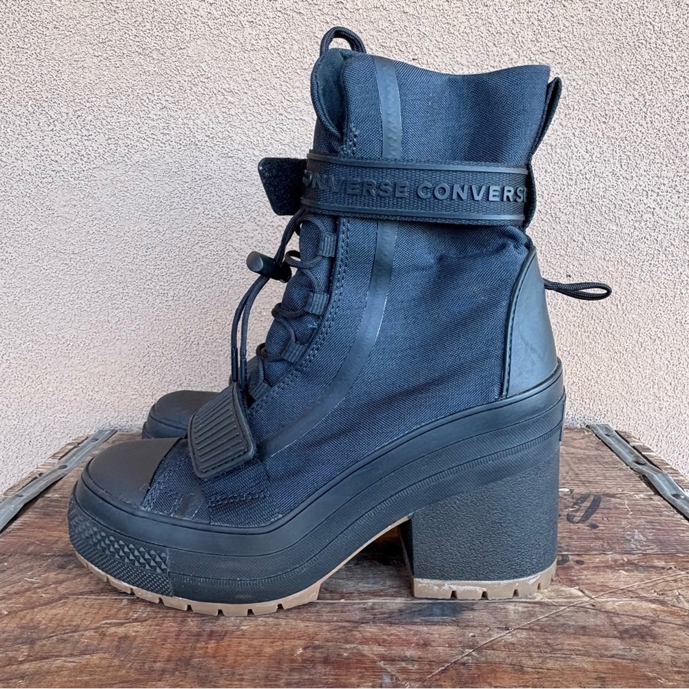Converse CTAS GR82 Heeled Combat Boot - Picture 2 of 9